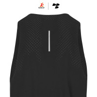 Personal Best Run - Unisex Performance Singlet - Black